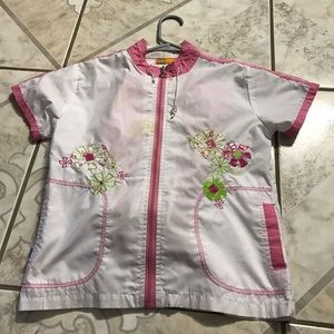 Two piece girls sport cute attire